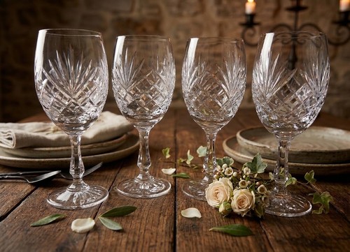 Vintage set four - of, hand-cut