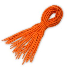 Orange Wool Dreadlocks - 16
