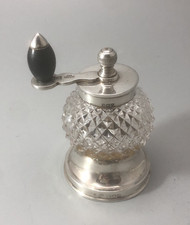 Edwardian Silver Pepper Mill