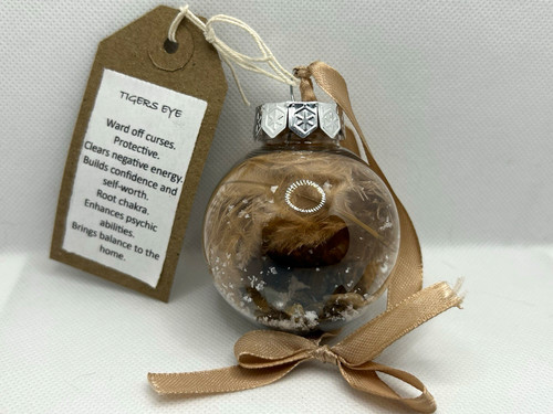 Tiger eye bauble - eye,