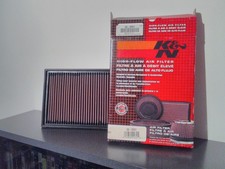 BMW E46 325 petrol K&N filter ,used - good condition 33-2231