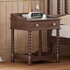 Retro Style Nightstand with