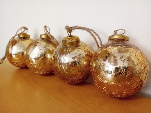 Kugel style gold crackle - 4,