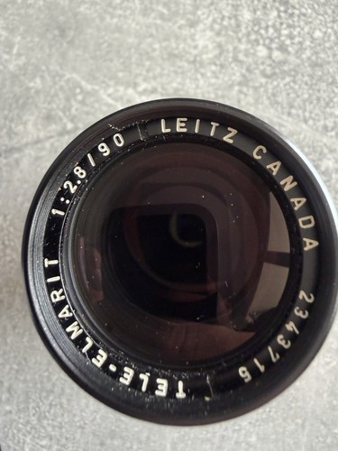 Leica leitz tele elmarit - leica, 90mm
