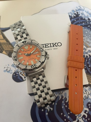 Seiko skx781 orange monster - seiko,