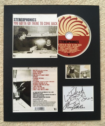 Stereophonics signed - stereophonics,