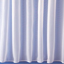 PLAIN WHITE NET WINDOW CURTAIN