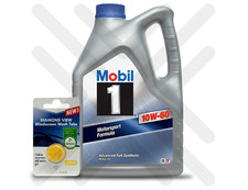 Mobil 1 10W-60 Car Engine Oil 10W60 Mobil1 5 Litres 5L + FREE 5L SCREEN WASH TAB