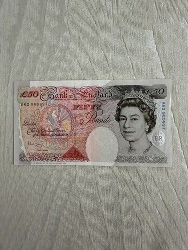 Old british bank - note, £50