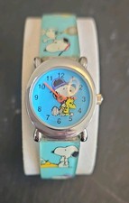 Snoopy Kids Watch With Peanut Second Hand Working. No Box
