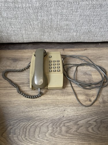 Vintage green telephone - vintage,