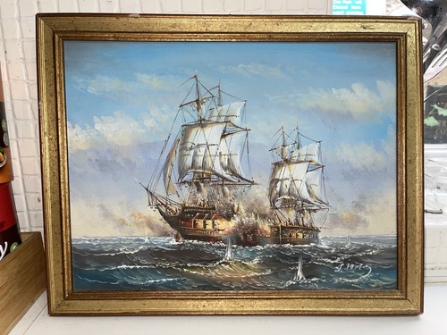 Vintage harvey naval battle - vintage,