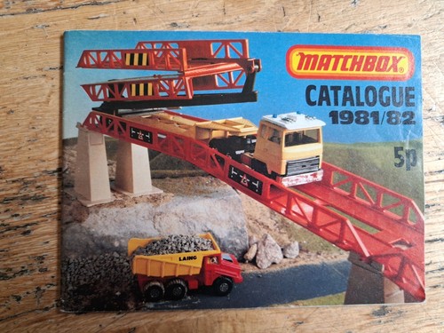 Vintage original matchbox 1981 - original,