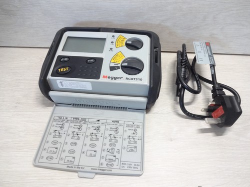 Megger rcdt310 rcd tester - rcd,