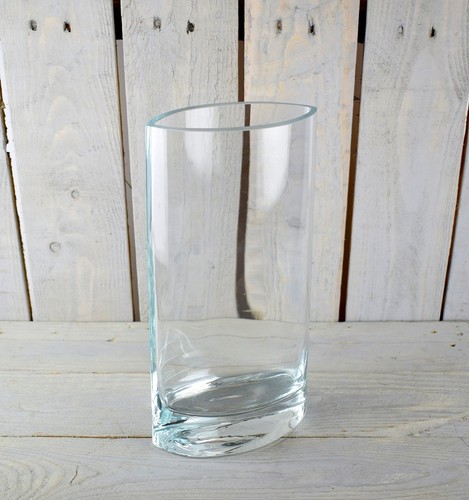 Glass vase flowers - glass,