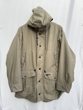 Musto Snugs Vintage 1998 Fleece Lined Jacket Coat Hooded 90s Y2K Khaki Medium