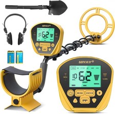 MIYAY Metal Detector for Adults Professional Metal Detector Gold & Silver 10inch