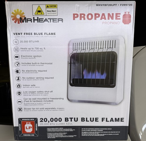 Heater 000 btu blue - 20,000,