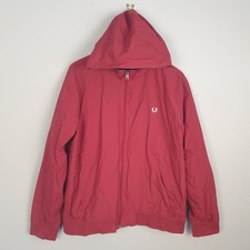 Fred Perry Jacket Mens XL Red