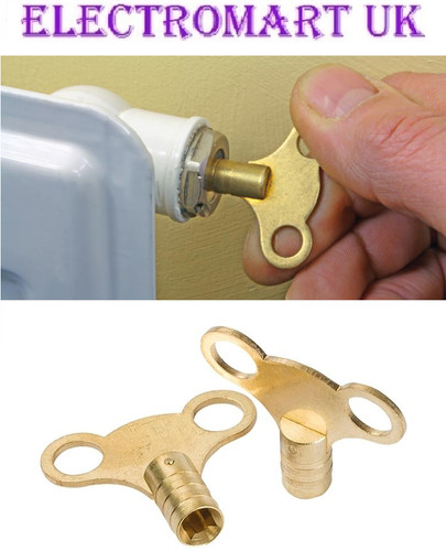 Solid brass radiator bleed - radiator,