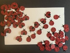 Handmade Lady Bird 12 Die Cuts