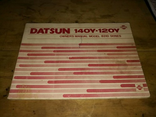Datsun nissan sunny b310 - nissan,