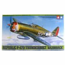 TAMIYA 61086 P47 D Thunderbolt Razorback 1:48 Aircraft Model Kit