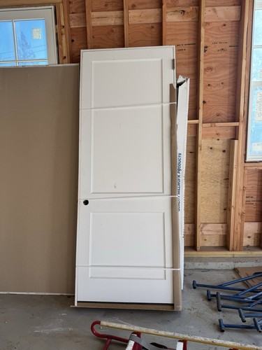 Brand new exterior - primed, fire