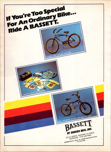 1981 bassett bmx - 1981, •