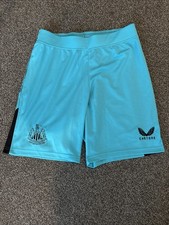 Newcastle Utd FC 23/24 Third Goalkeeper Shorts Size S Castore