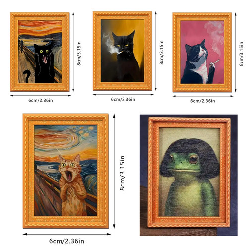 Pcs cat fridge magnets - 1-5,