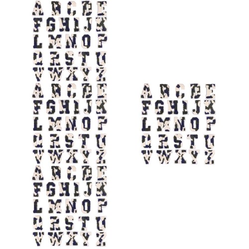 104 pcs letter patches clothes - letter,