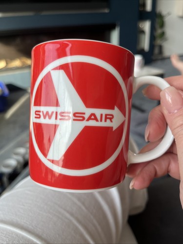 Swiss air mug new fly - -new., there