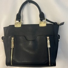 Big Buddha Black Faux Leather