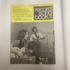 Record song book - song,