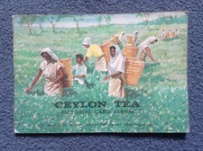CEYLON TEA PICTORIAL CARD  ALBUM - Complete with 24 cards - c1955 - Free Post