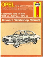 OPEL MANTA B COUPE 1.6 1.8 1.9