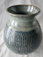 A stunning English studio pottery large vase