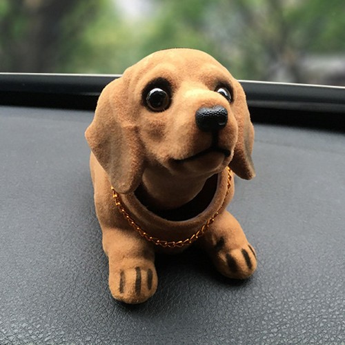 Bobble head dog figure - head,