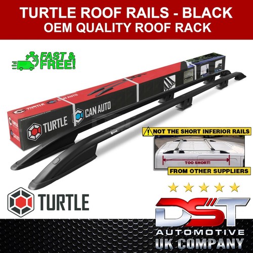 Roof rack rails black for - roof,
