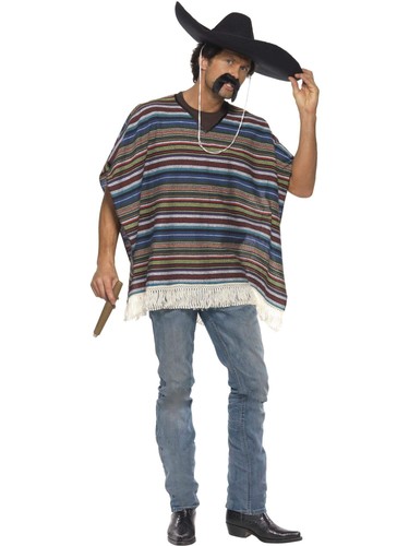 Authentic looking poncho - authentic,