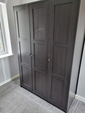 IKEA Rakkestad Wardrobe Black