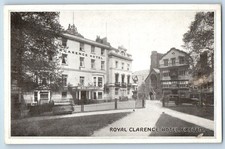 Devon England Postcard Royal Clarence Hotel Exeter c1930's Vintage Unposted