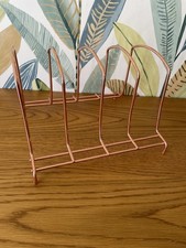Rose Gold Metal Pan Rack