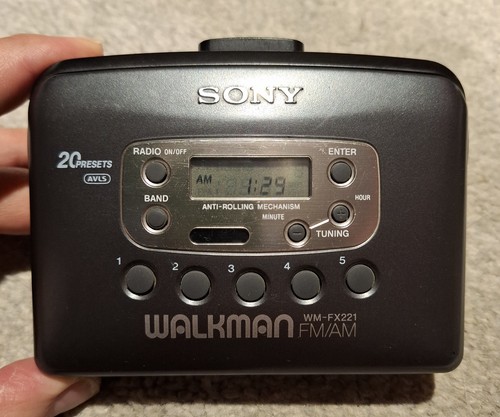 Vintage walkman sony fx221 - walkman, wm-fx221