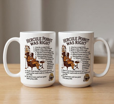 Hercule Poirot Mug - Mystery