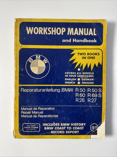 Vintage bmw motorcycle book - bmw,