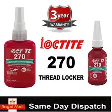 Thread lock  270 10ml 50 250ml