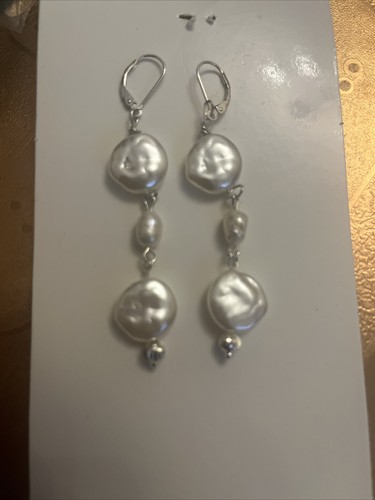Freshwater 15mm disc pearl - 15mm,