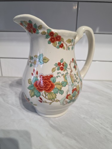 Heron cross pottery - cross, jug